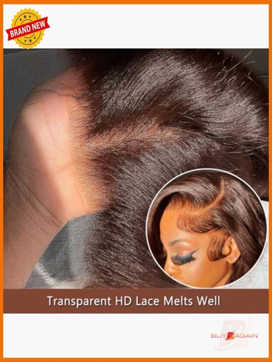 13x6 HD Lace Front Wig Human Hair Body Wave Pre Plucked main image 3
